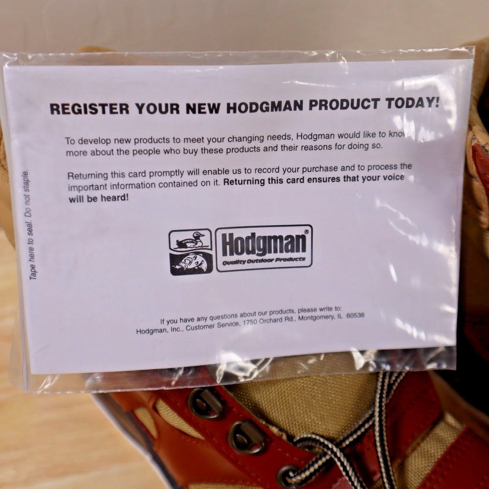 Hodgman Lakestream 19204 Mens Wading Boots Size 9‎ Felt Sole Fishing Shoes NWT - Picture 15 of 15